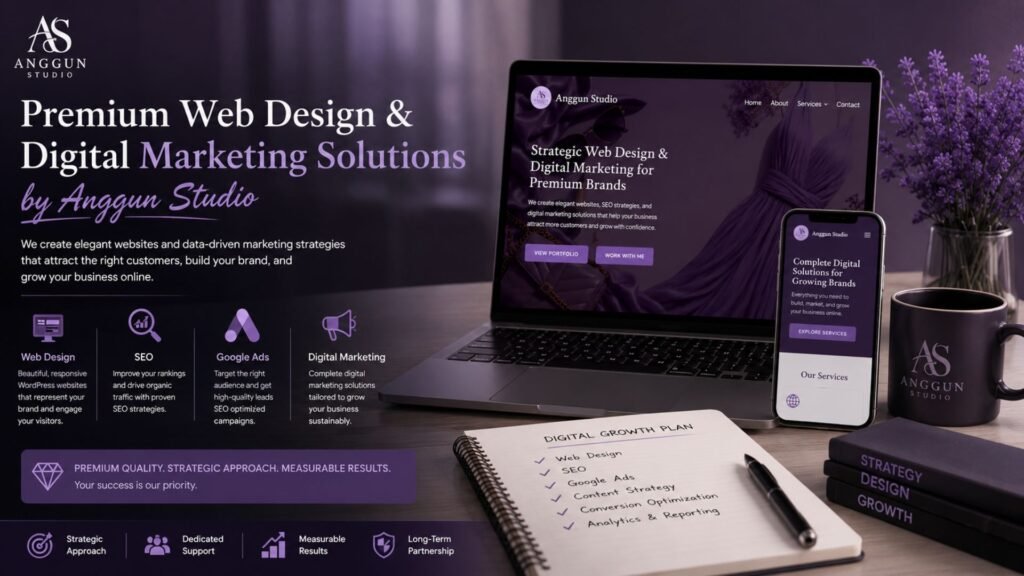 Digital Marketing Agency - Anggun Studio